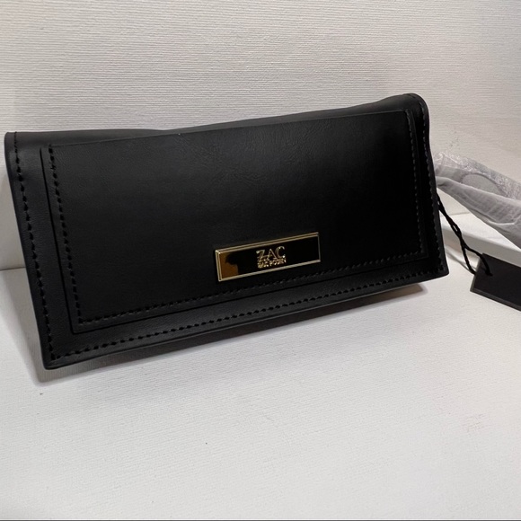 NWT ZAC Zac Posen Earthette Leather Wristlet Wallet - Picture 7 of 14